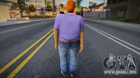 Hilary King from Vice City para GTA San Andreas