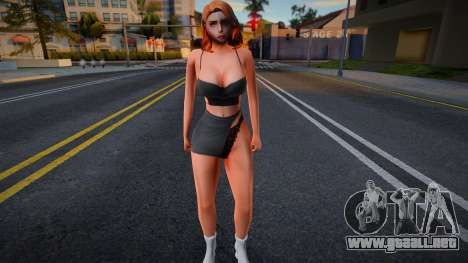 Chica joven en el estilo de CA 19 para GTA San Andreas