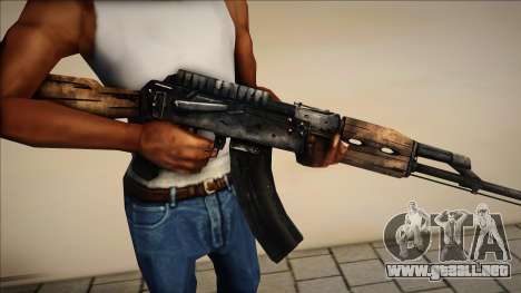 Rifle de asalto Kalashnikov del juego The Walkin para GTA San Andreas