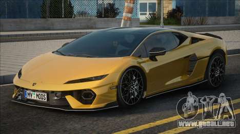 2025 Lamborghini Temerario para GTA San Andreas