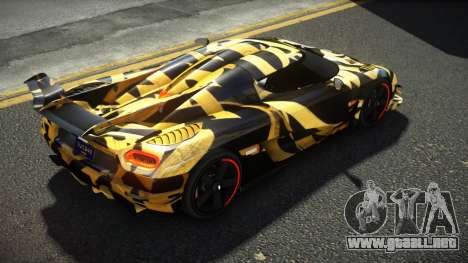 Koenigsegg Agera One RWZ S7 para GTA 4