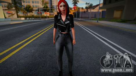 Muchacha joven en el estilo de SA 13 para GTA San Andreas