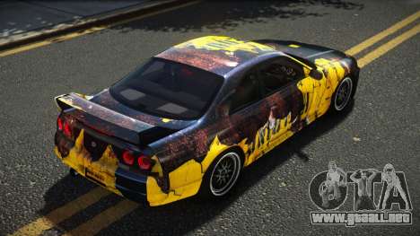 Nissan Skyline R33 DTI S9 para GTA 4