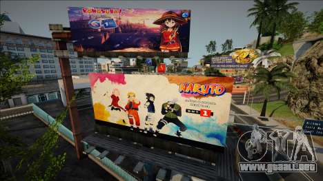 Anime Billboards V4.2 para GTA San Andreas