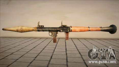 Pistola de bengalas RPG-7 para GTA San Andreas