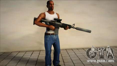 M4 Blek ver para GTA San Andreas