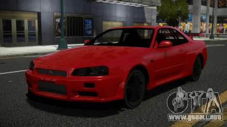 Nissan Skyline R34 JHL para GTA 4