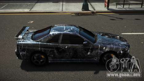 Nissan Skyline R34 ZL-R S7 para GTA 4