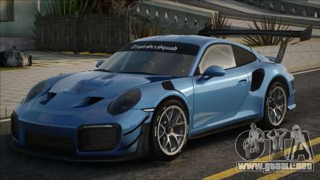 Porsche 911 GT2 RS Clubsport Blue para GTA San Andreas