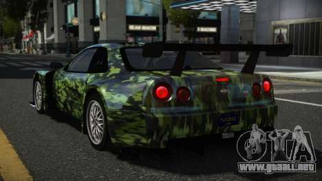 Nissan Skyline R34 XF-R S3 para GTA 4