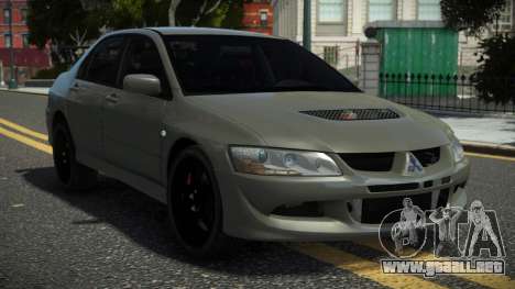 Mitsubishi Lancer Evo 8 BGF para GTA 4