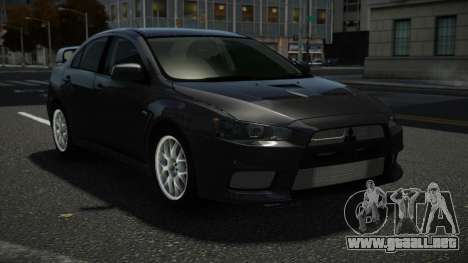 Mitsubishi Lancer Evo X UJF para GTA 4