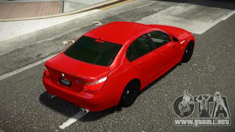 BMW M5 E60 YFV para GTA 4