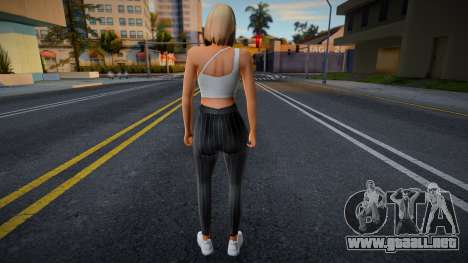 Muchacha joven en el estilo de CA 5 para GTA San Andreas