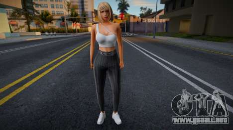 Muchacha joven en el estilo de CA 5 para GTA San Andreas