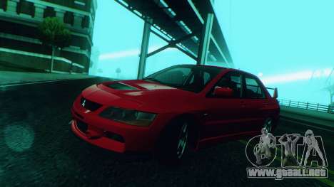 Mitsubishi Lancer Evolution IX FQ-360 2007 para GTA San Andreas