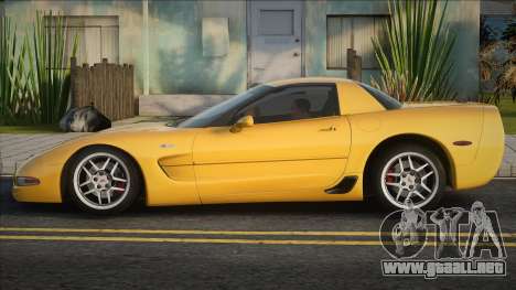 Chevrolet Corvette C5 Yellow para GTA San Andreas