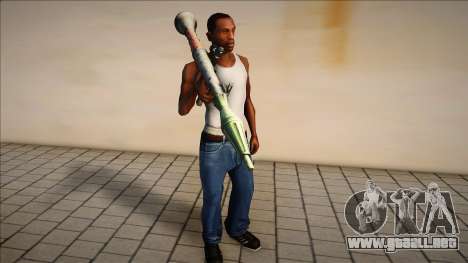 Lanzacohetes RPG para GTA San Andreas