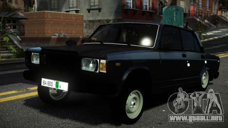 VAZ 2107 DGE para GTA 4