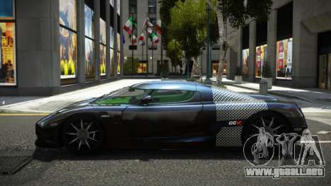 Koenigsegg CCX BQP S1 para GTA 4