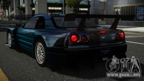 Nissan Skyline R34 XF-R S6 para GTA 4