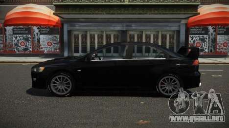 Mitsubishi Lancer X JKR para GTA 4