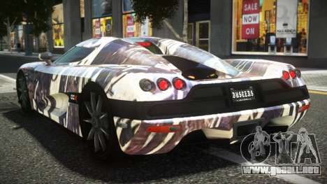 Koenigsegg CCX BQP S5 para GTA 4