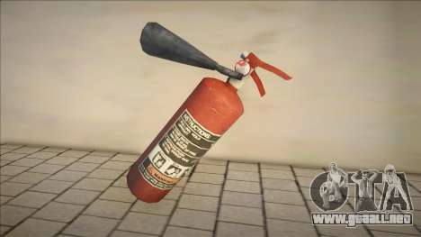 Modelo actualizado de extintor de incendios para GTA San Andreas