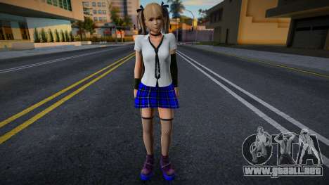 Marie Rose in School Uniform - Blue para GTA San Andreas