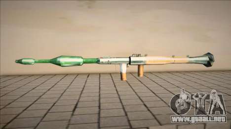 RPG-7 VR SA Style Green para GTA San Andreas