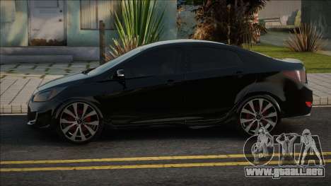 Hyundai Solaris Blek para GTA San Andreas