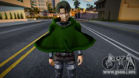 Levi Ackerman Season 4 Shingeki no Kyojin para GTA San Andreas