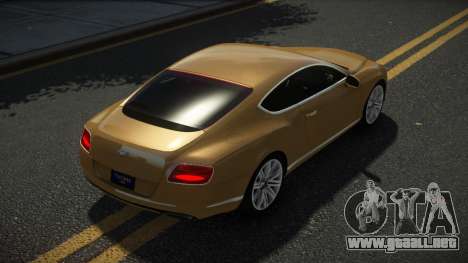 Bentley Continental GT XST para GTA 4