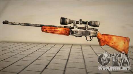 Rifle de francotirador del juego The Walking Dea para GTA San Andreas