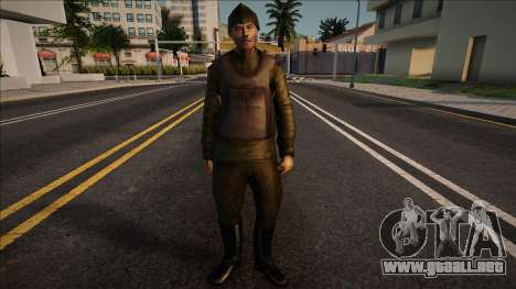 USSR Soldier v2 para GTA San Andreas