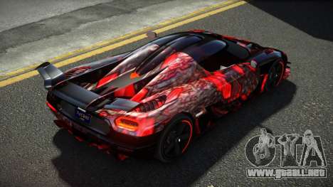 Koenigsegg Agera One RWZ S9 para GTA 4