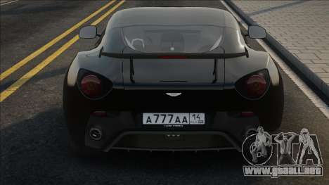 Aston Martin Zagato 2012 para GTA San Andreas