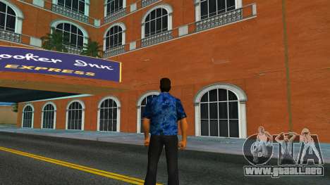 Modern palm shirts for Tommy v2 para GTA Vice City