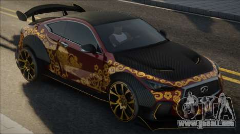 Infiniti Project Black S Special Edition para GTA San Andreas