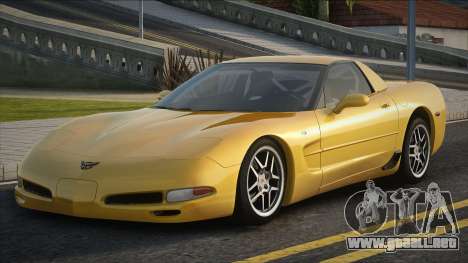 Chevrolet Corvette C5 Yellow para GTA San Andreas