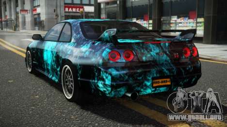 Nissan Skyline R33 DTI S12 para GTA 4