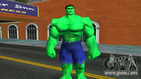 Accurate Size Hulk From Hulk 2003 Game para GTA Vice City