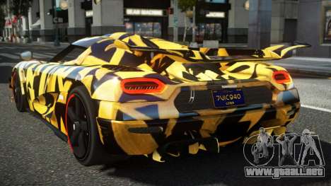 Koenigsegg Agera One RWZ S7 para GTA 4