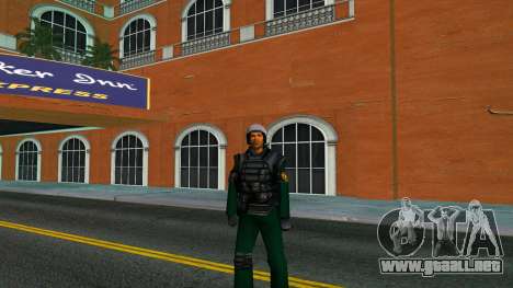 Tommy as Finnish Border Guard SWAT para GTA Vice City