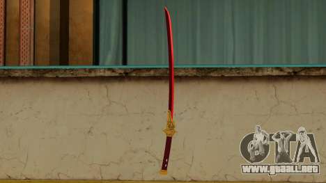 Red Katana para GTA Vice City