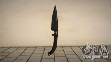 Cuchillo cromado para GTA San Andreas