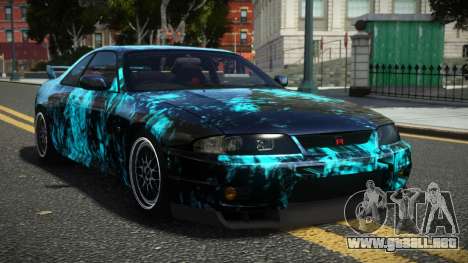 Nissan Skyline R33 DTI S12 para GTA 4