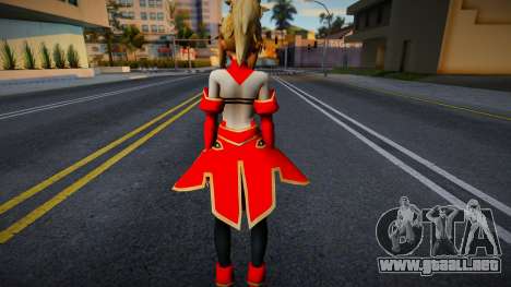 [Fate: Grand Order] Mordred Pendragon para GTA San Andreas