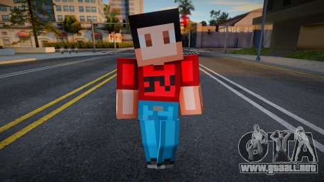 João Vitor Manhanini (Yo) Minecraft para GTA San Andreas