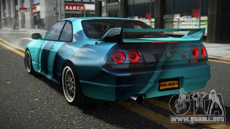 Nissan Skyline R33 DTI S6 para GTA 4